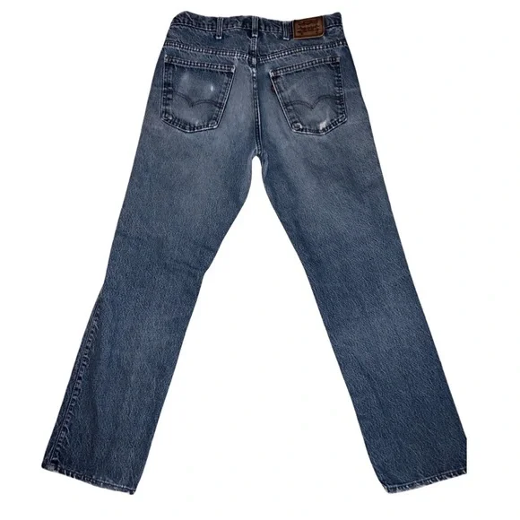 Vintage 1980s Red Tag Levi Jeans 32 x 30 - Picture 3 of 13